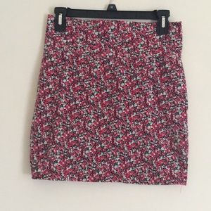 Floral Pencil Skirt